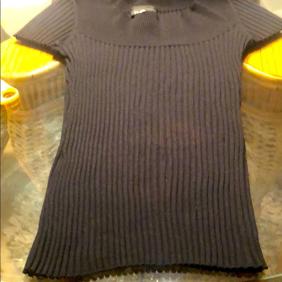 It's Our Time Sweaters - Its Our Time/ribbed short sleeve Sweater